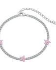 Flora Luxe Tennis Bracelet | 925 Sterling Silver