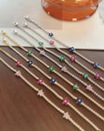 Flora Luxe Tennis Bracelet | 925 Sterling Silver