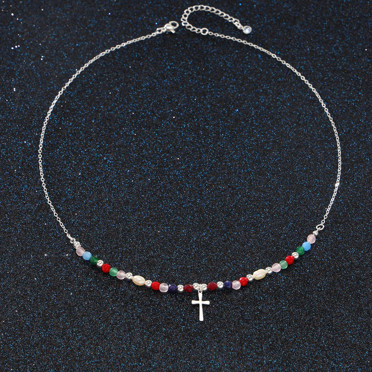 Grace Chain Beaded Necklace