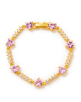 Sugar Heart Tennis Bracelet