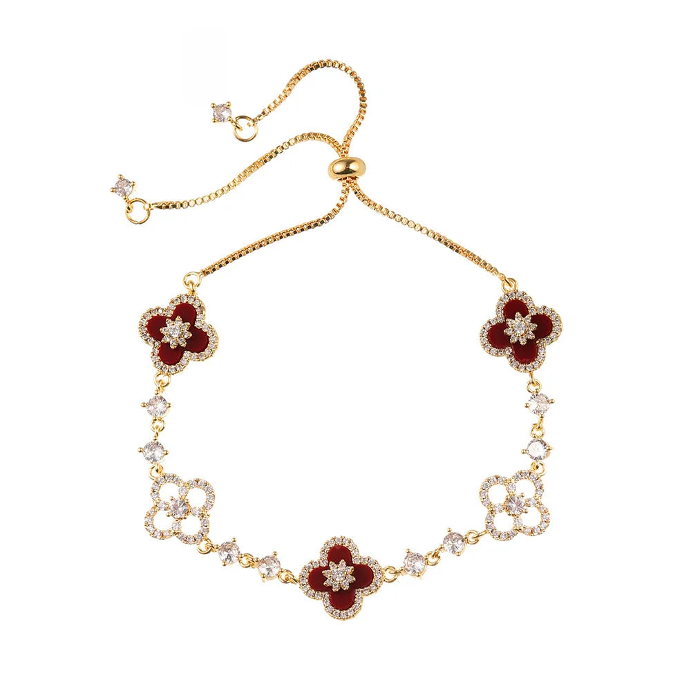 Blossom Bond Friendship Bracelet - Misty and Molly