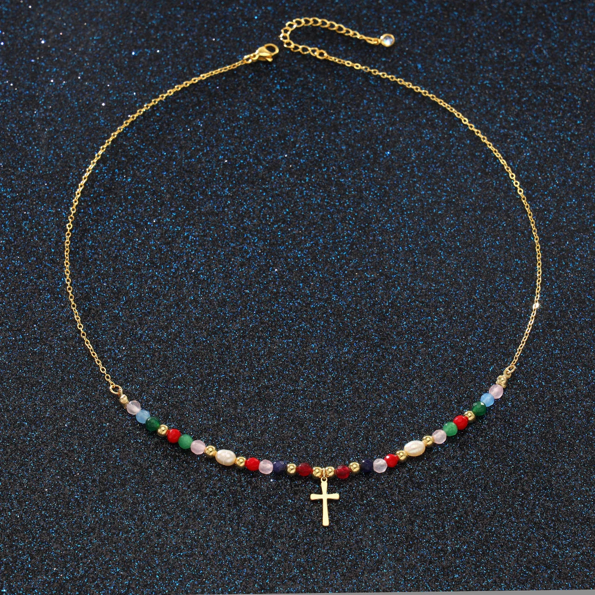 Grace Chain Beaded Necklace