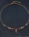 Grace Chain Beaded Necklace
