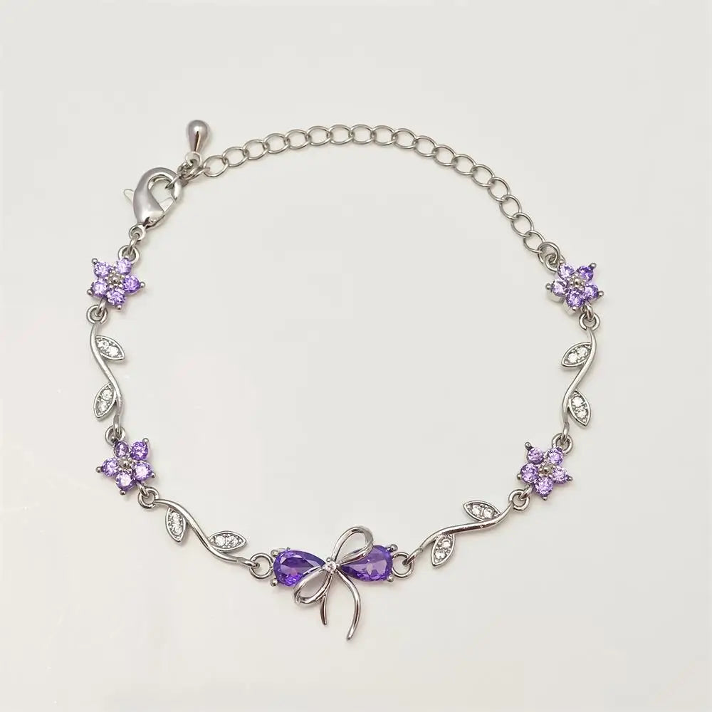 Ribbon Garden Chain Bracelet