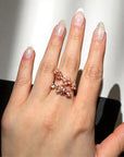 Peach Blossom Ring | 925 Sterling Silver