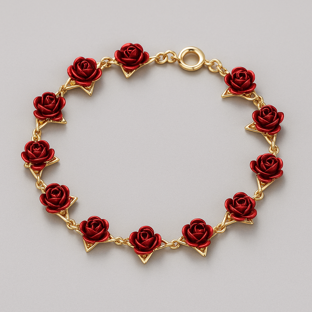 Dozen Roses Bracelet - Misty and Molly