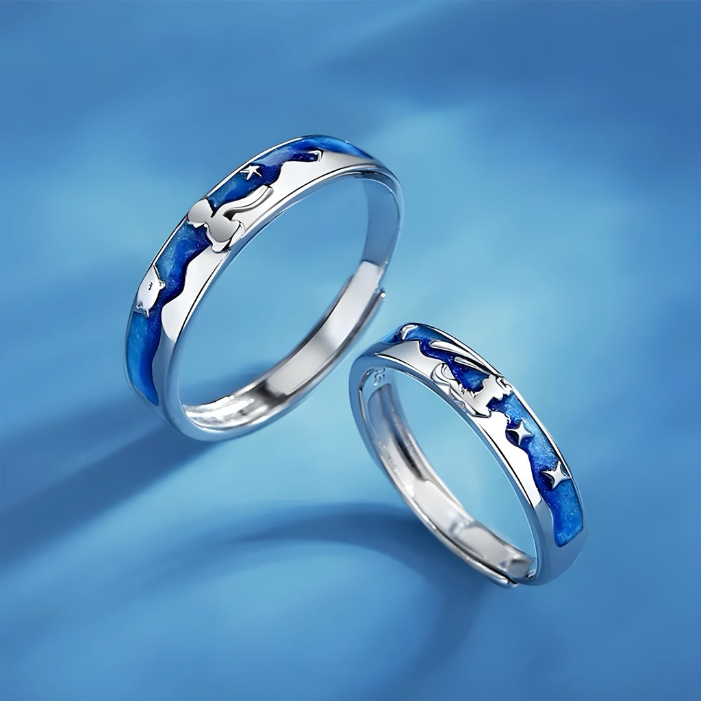 Little Prince and Fox Ring Set - Misty and Molly