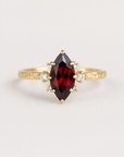 Crimson Nova Ring