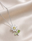 Daisy Bloom Pendant Necklace