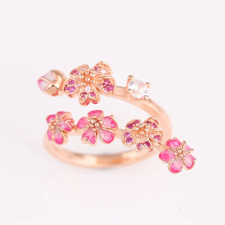 Peach Blossom Ring | 925 Sterling Silver
