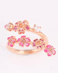 Peach Blossom Ring | 925 Sterling Silver