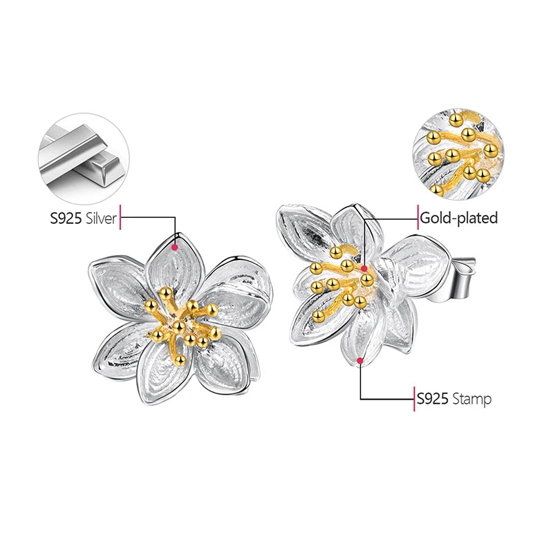 Bloom Eternal Lotus Earrings - Misty and Molly