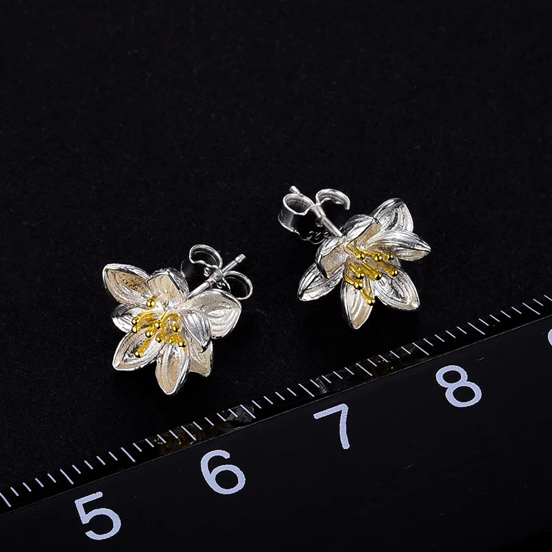 Bloom Eternal Lotus Earrings - Misty and Molly