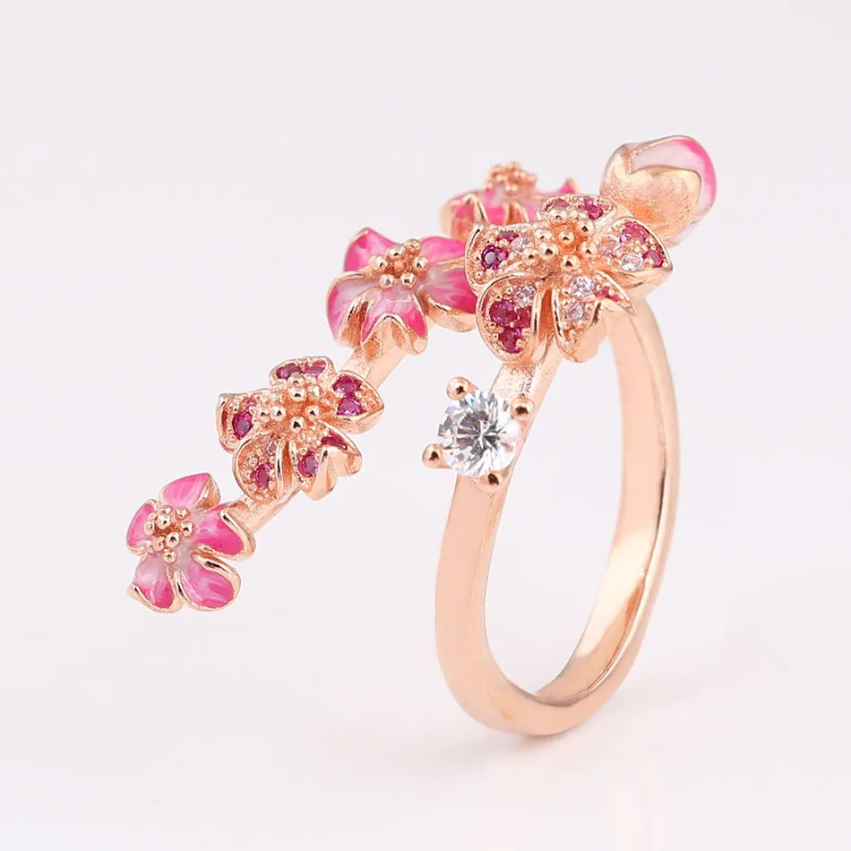 Peach Blossom Ring | 925 Sterling Silver