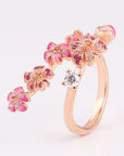 Peach Blossom Ring | 925 Sterling Silver