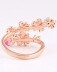 Peach Blossom Ring | 925 Sterling Silver