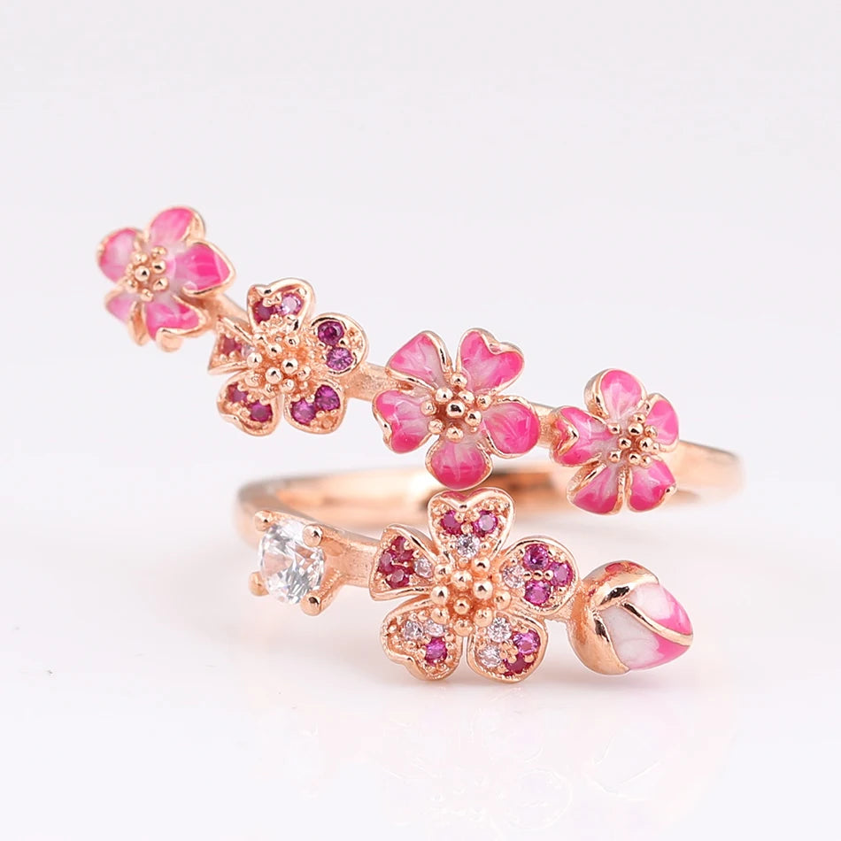 Peach Blossom Ring | 925 Sterling Silver