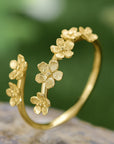 Timeless Memories Forget-Me-Not Silver Ring - Misty and Molly
