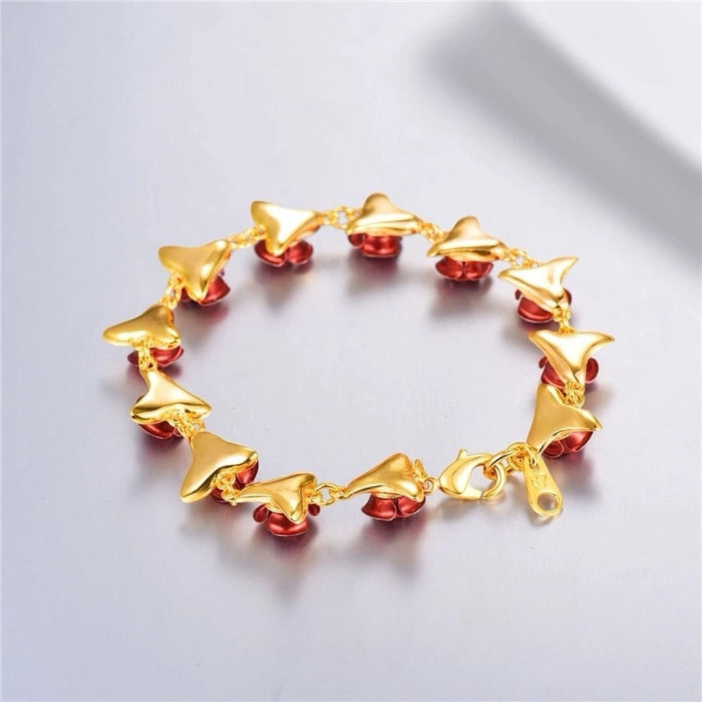 Dozen Roses Bracelet - Misty and Molly