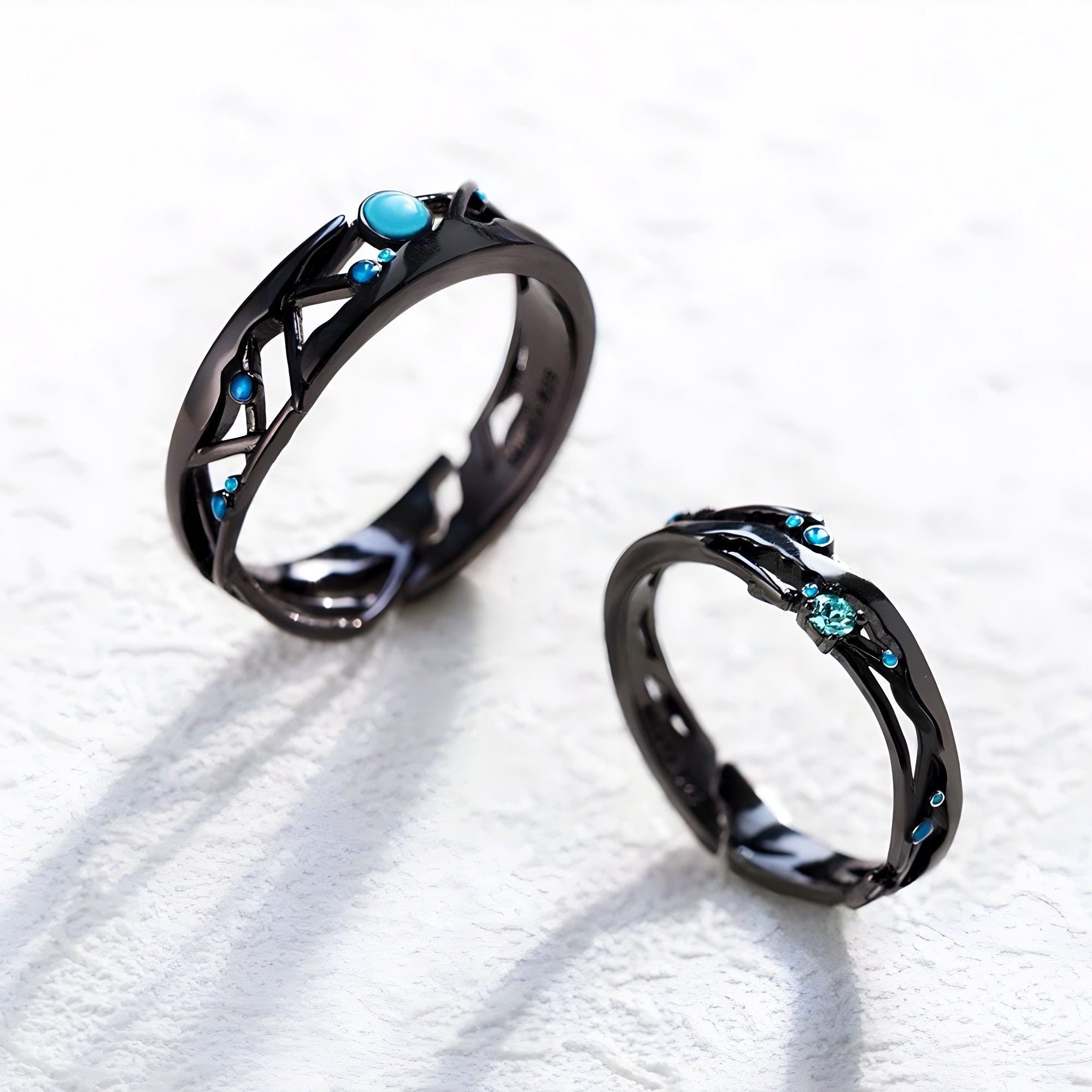 Milky Way Encounter Rings - Misty and Molly