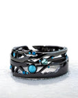 Milky Way Encounter Rings - Misty and Molly