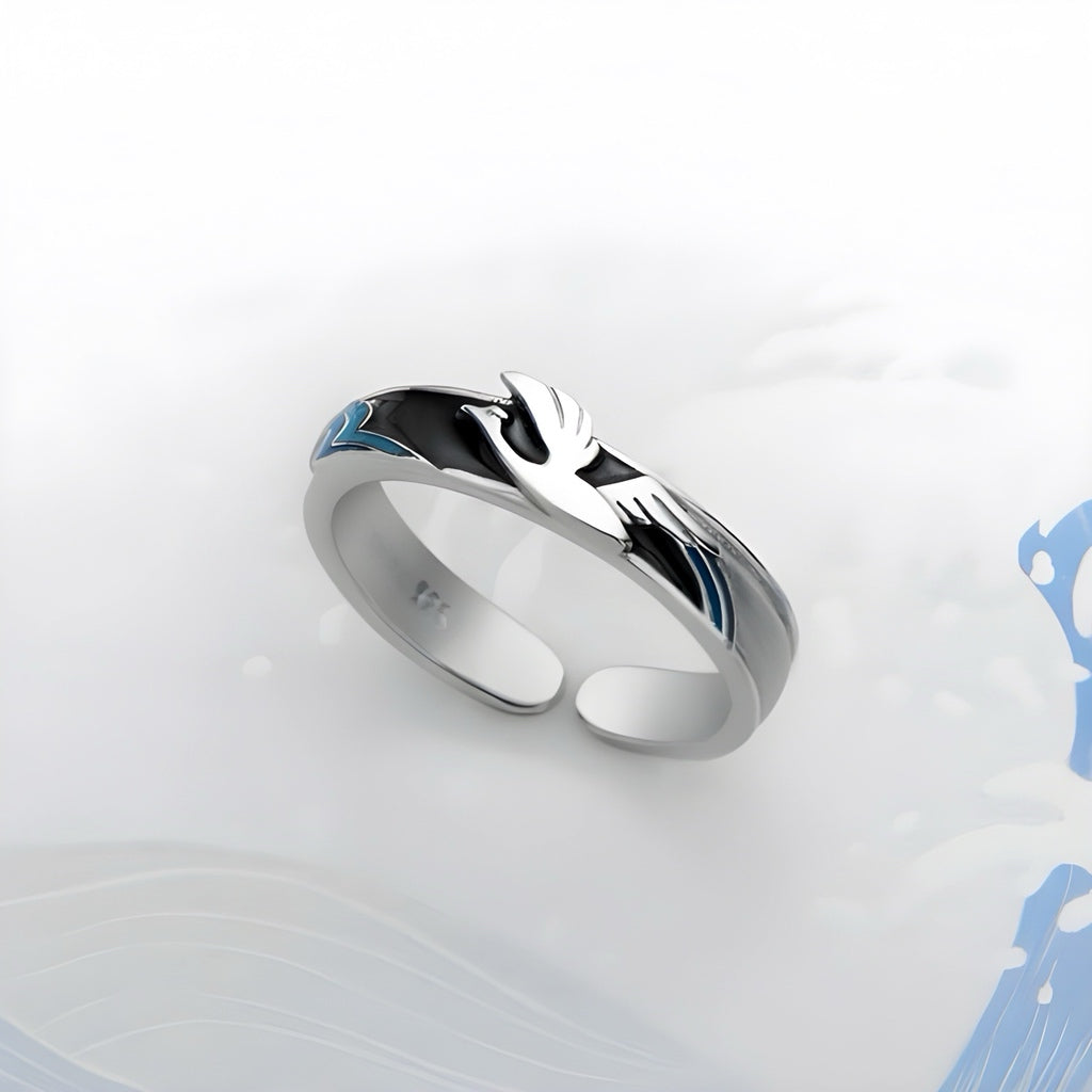The Great Wave Ring Set - Misty and Molly