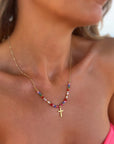 Grace Chain Beaded Necklace