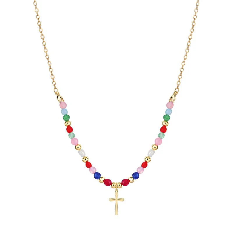 Grace Chain Beaded Necklace