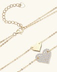 Heart-to-Heart Constellation Moissanite Necklace