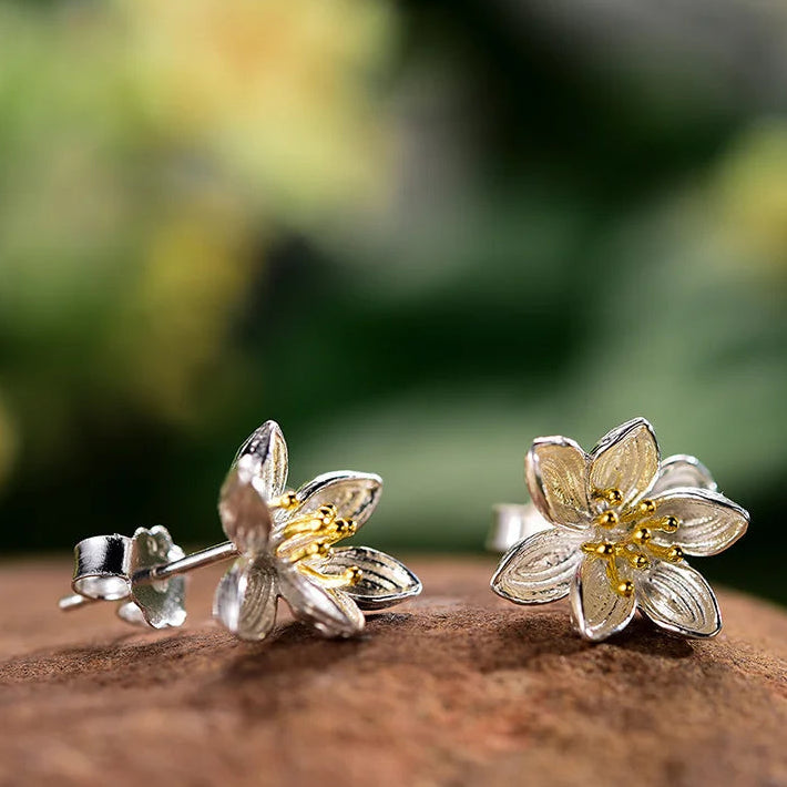 Bloom Eternal Lotus Earrings - Misty and Molly