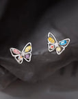 Rainbow Wings Butterfly Earrings - Misty and Molly