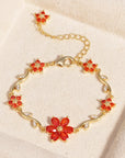 Flower Chain Bracelet - Misty and Molly
