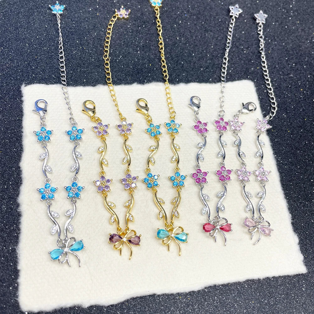 Ribbon Garden Bracelet - Misty and Molly