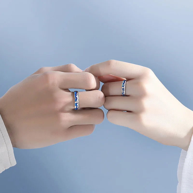 Little Prince and Fox Couple Rings - Misty and Molly