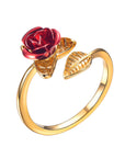 Eternal Bloom Rose Ring - Misty and Molly