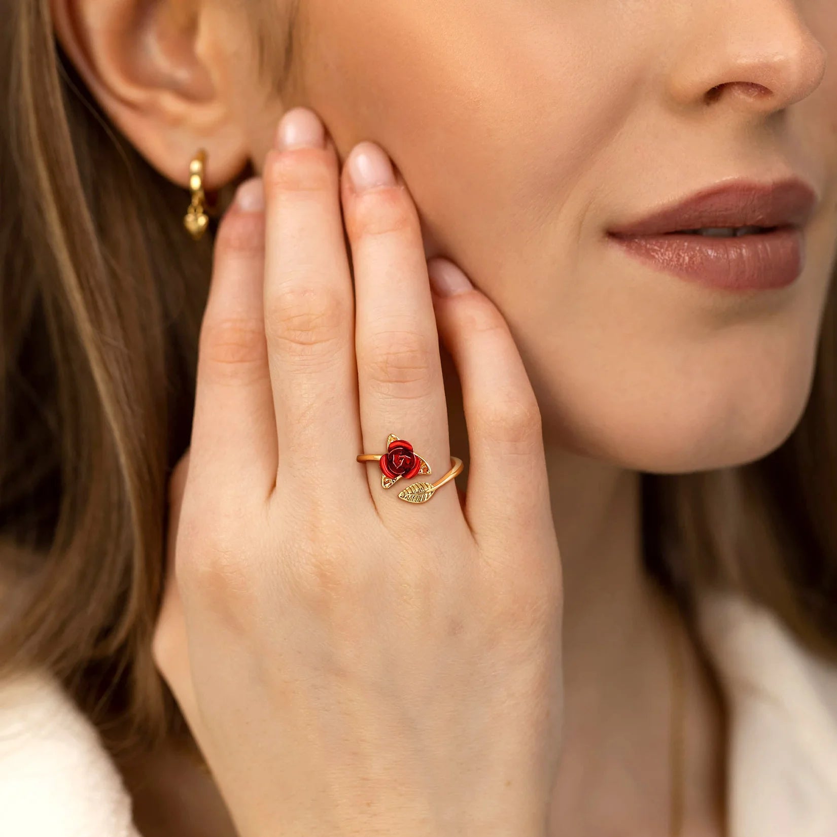 Eternal Bloom Rose Ring - Misty and Molly