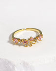 Crystal Bow Ring - Misty and Molly