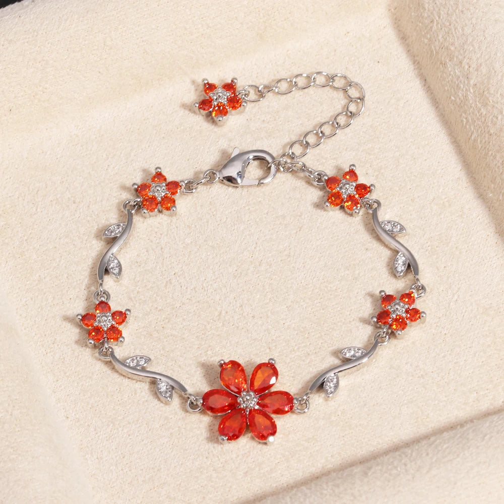 Flower Chain Bracelet - Misty and Molly