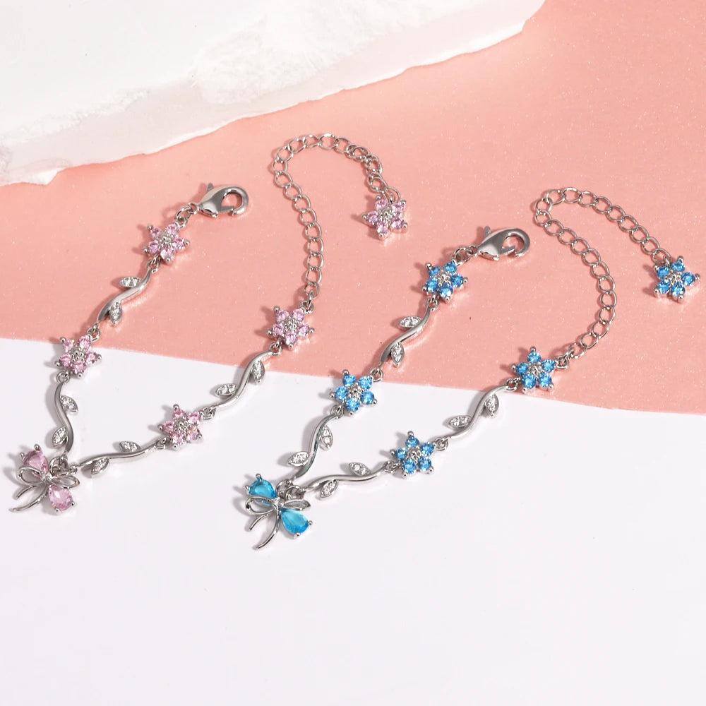 Ribbon Garden Bracelet - Misty and Molly