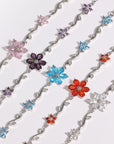 Flower Chain Bracelet - Misty and Molly