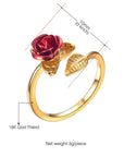 Eternal Bloom Rose Ring - Misty and Molly
