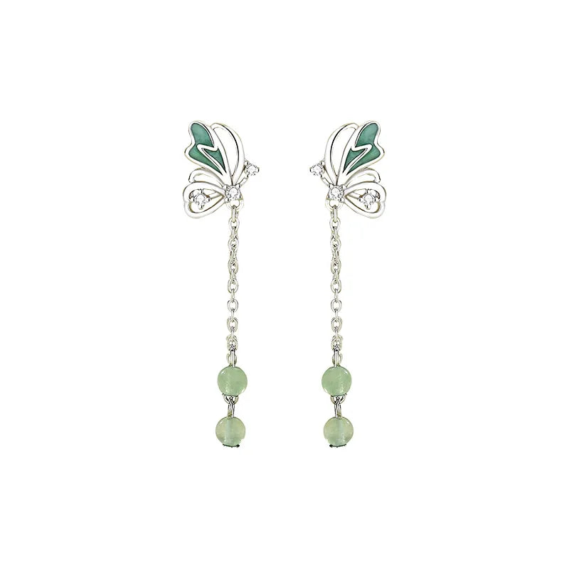 Celestial Butterfly Drop Earrings - Misty and Molly