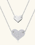 Heart-to-Heart Constellation Moissanite Necklace