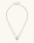 Heart-to-Heart Constellation Moissanite Necklace