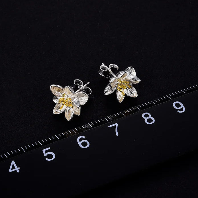 Bloom Eternal Lotus Earrings - Misty and Molly