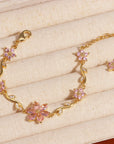 Flower Chain Bracelet - Misty and Molly