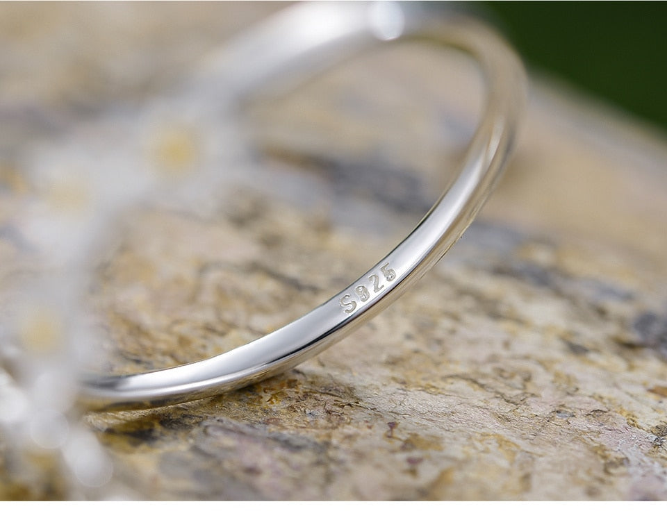 Timeless Memories Forget-Me-Not Silver Ring - Misty and Molly