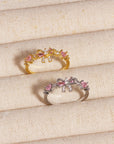 Crystal Bow Ring - Misty and Molly