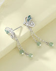 Celestial Butterfly Drop Earrings