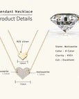 Heart-to-Heart Constellation Moissanite Necklace